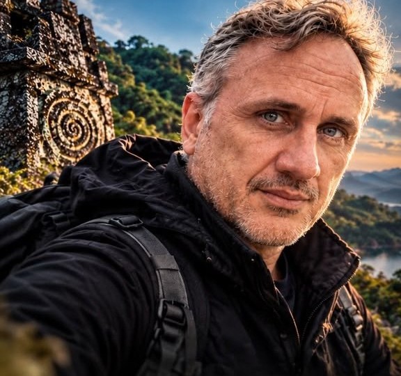 Carles Torà en una expedición entre montañas
