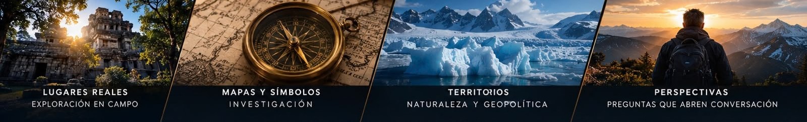 Lugares reales, mapas, territorios y perspectivas